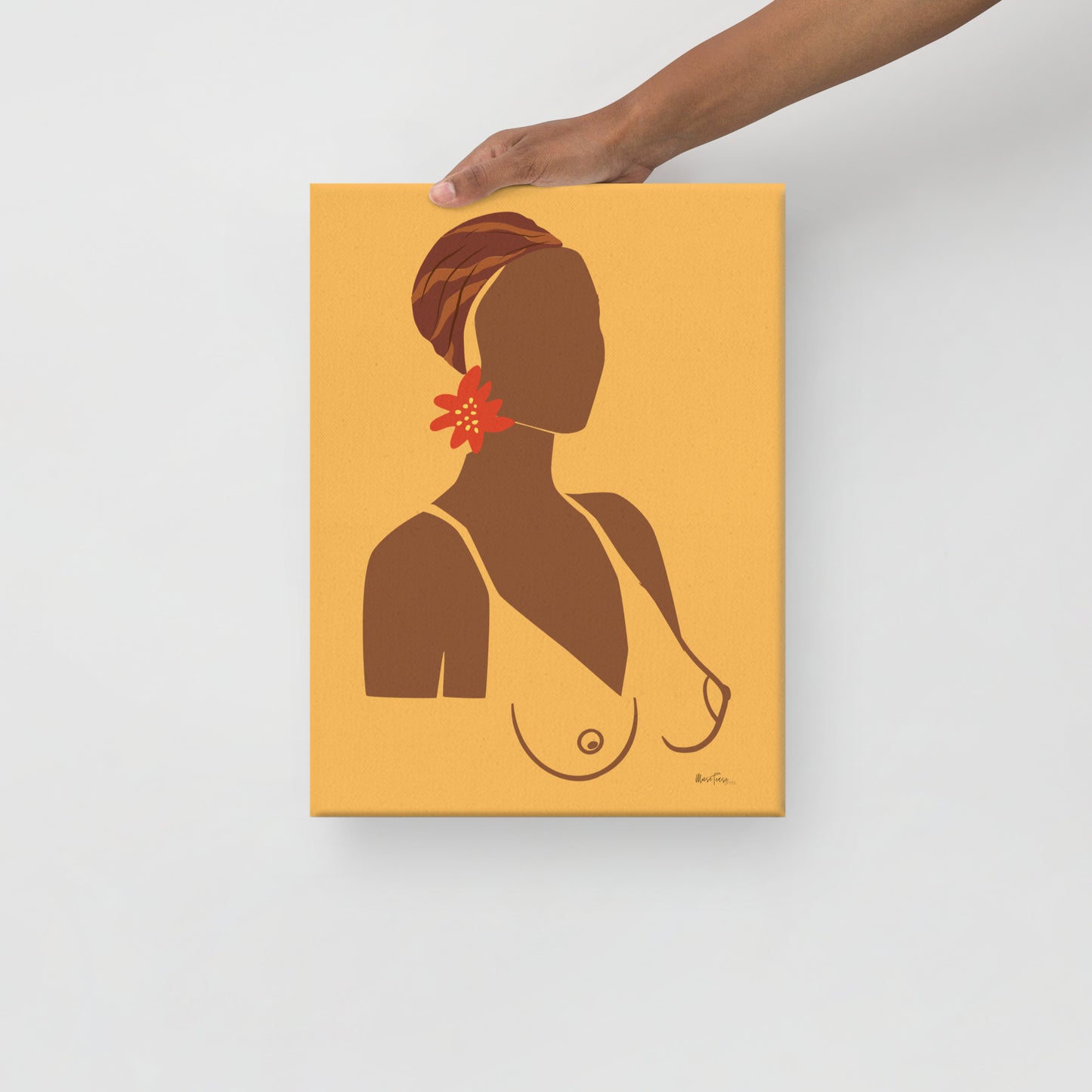 Bosom Collection: Peaches Canvas