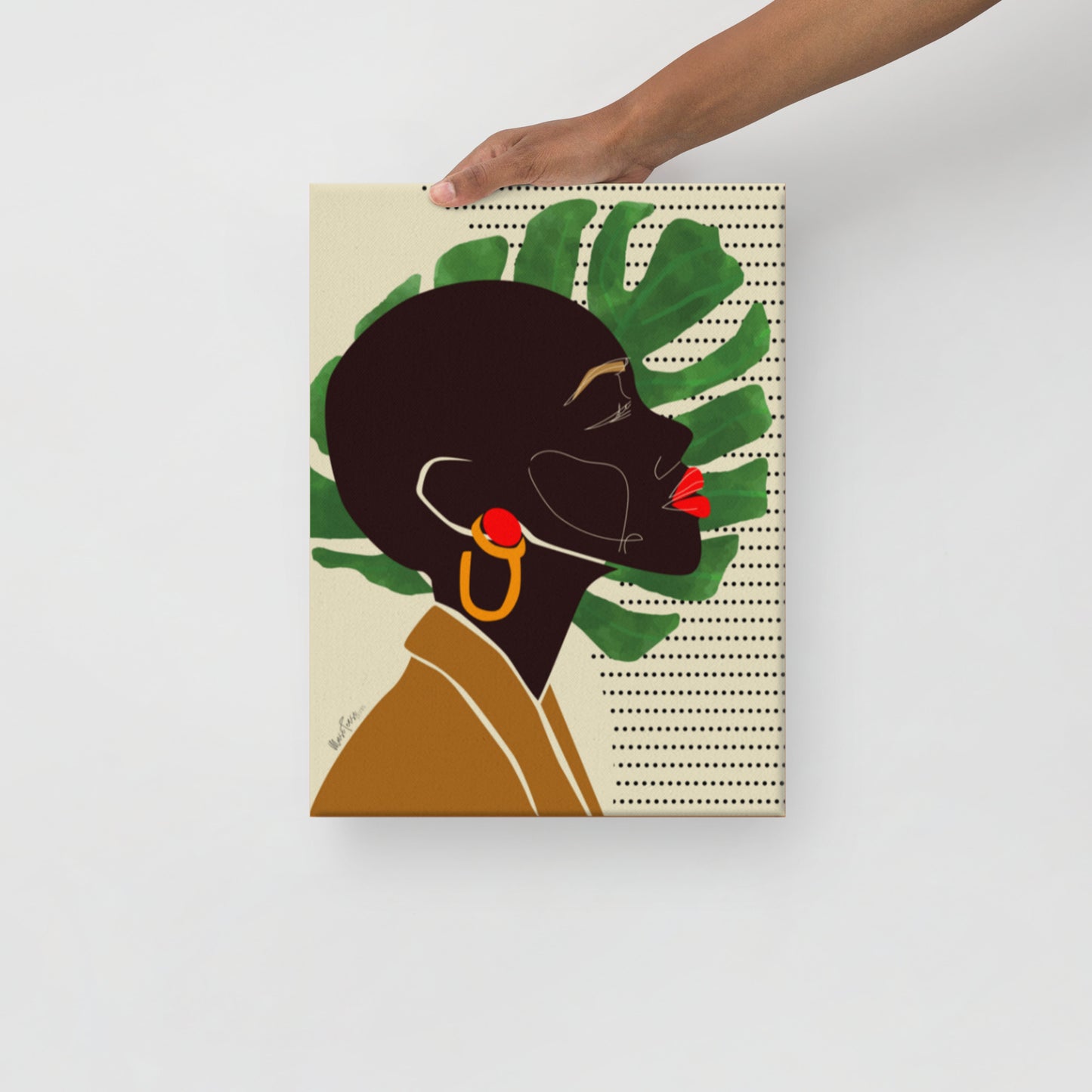 Forward Black Canvas