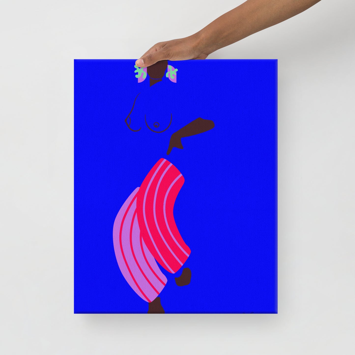 Bosom Collection: Blue's Perspective Canvas