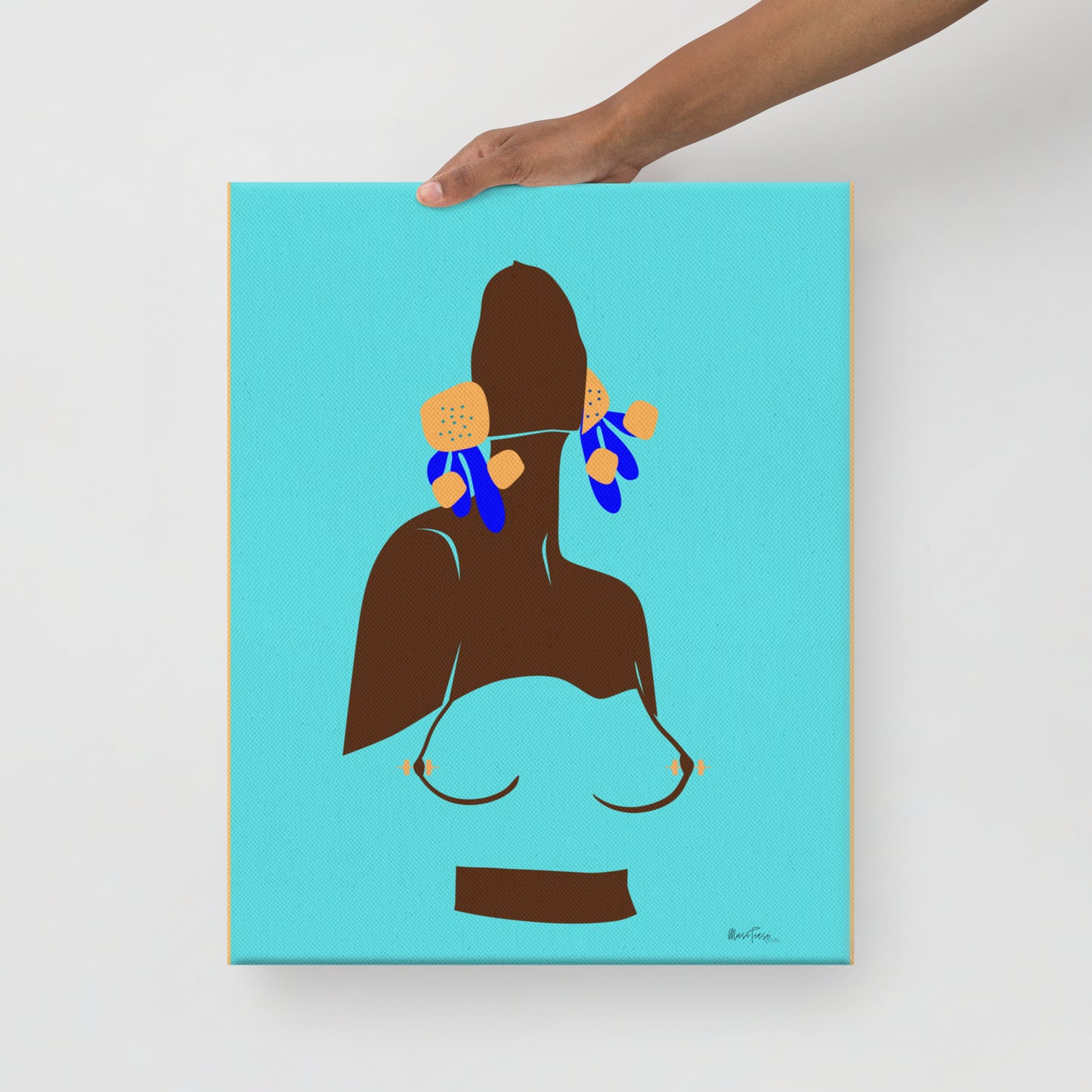 Bosom Collection: Pierced Nips Canvas