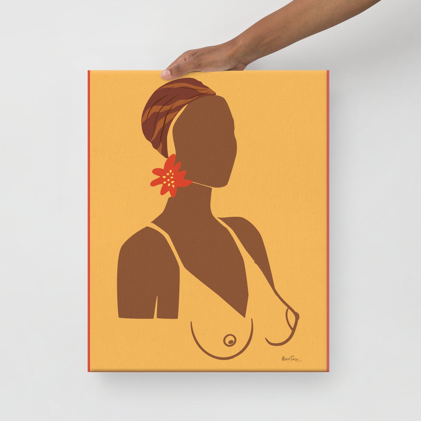 Bosom Collection: Peaches Canvas