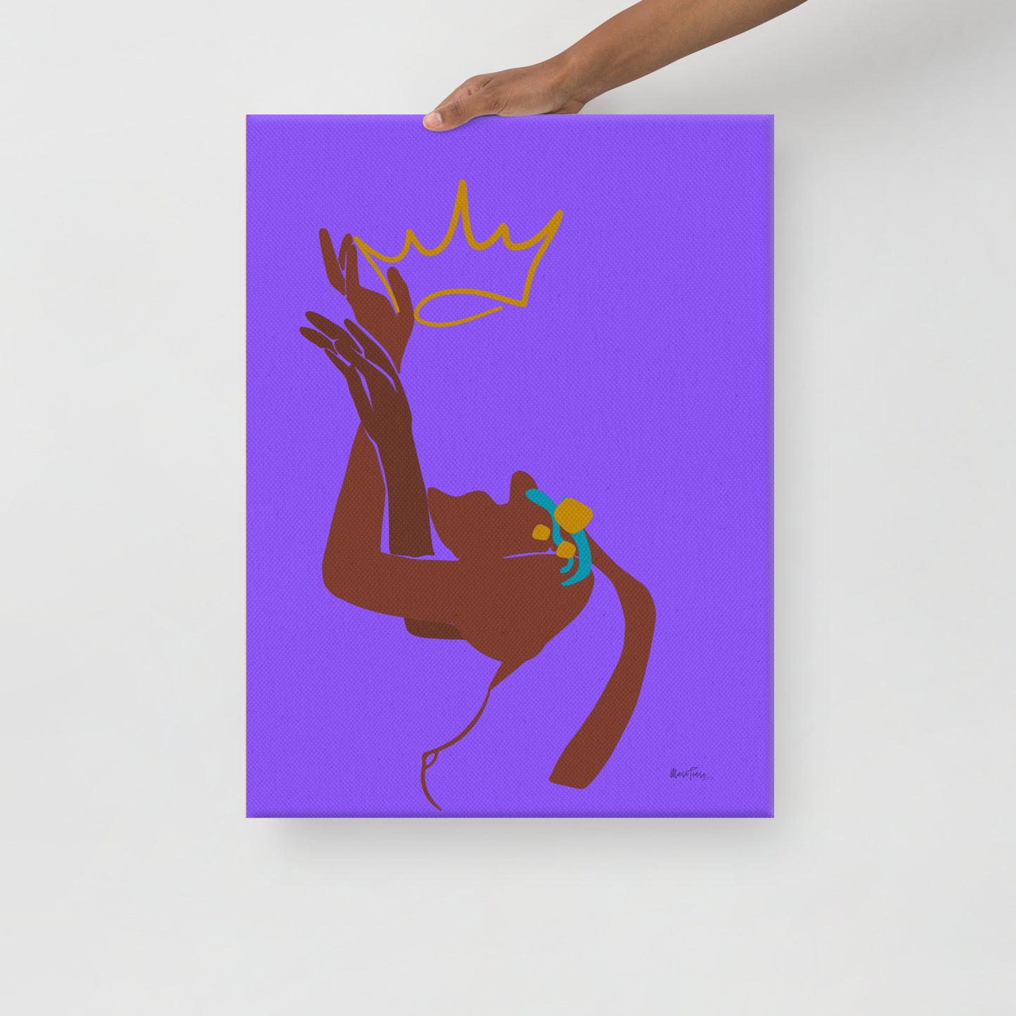 Bosom Collection: Heavy is the Head Canvas