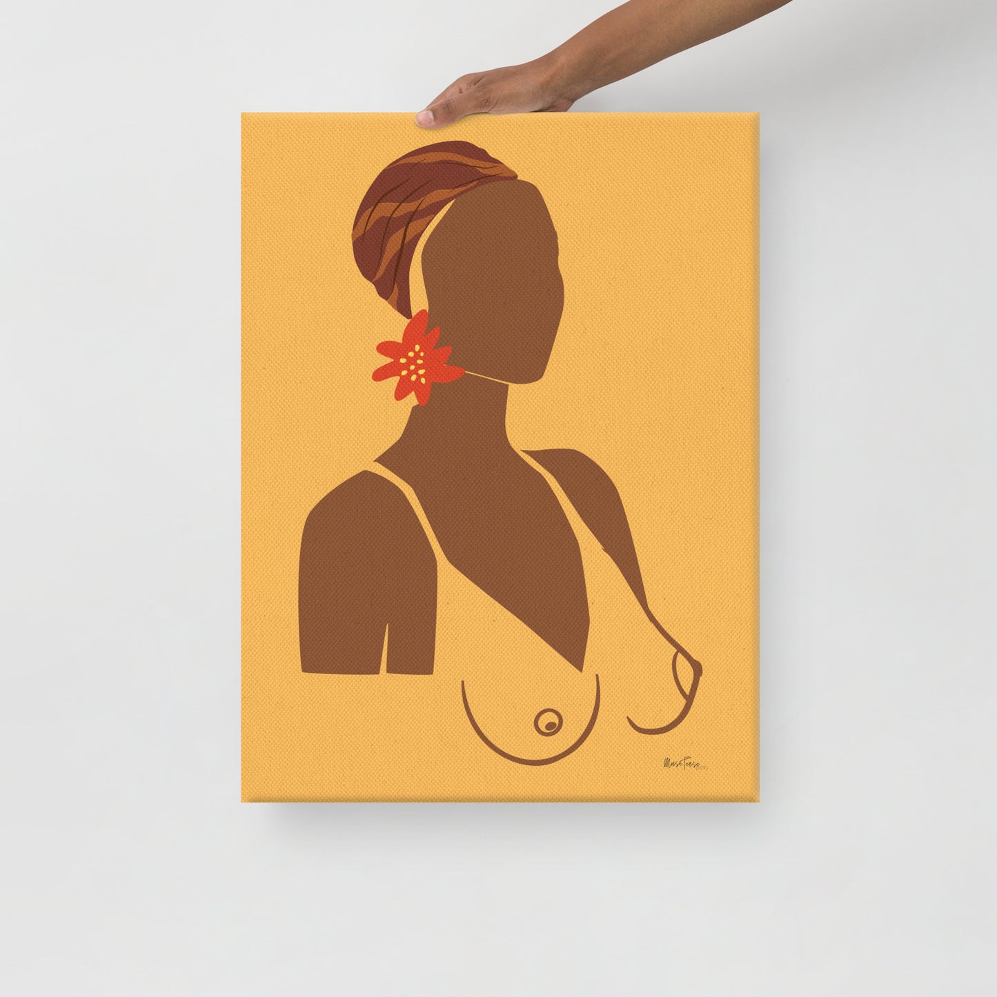 Bosom Collection: Peaches Canvas