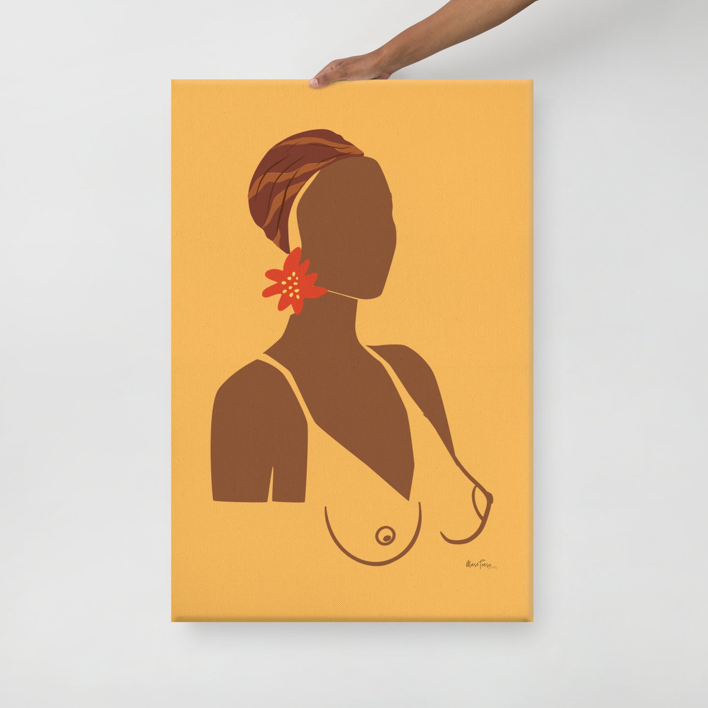 Bosom Collection: Peaches Canvas