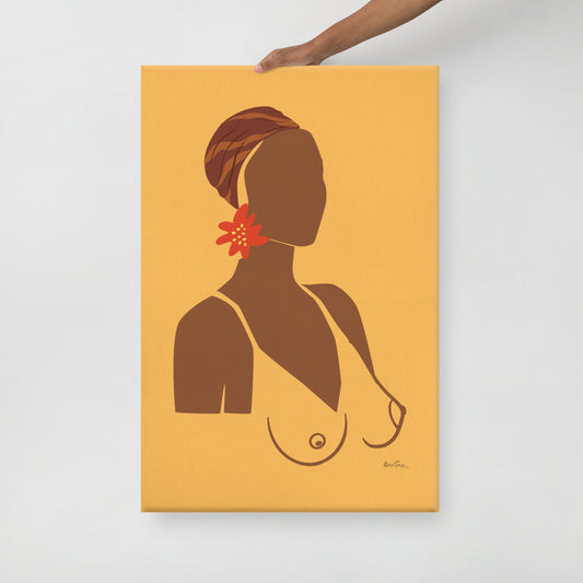 Bosom Collection: Peaches Canvas