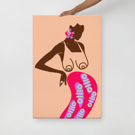 Bosom Collection: Hot Pink Canvas