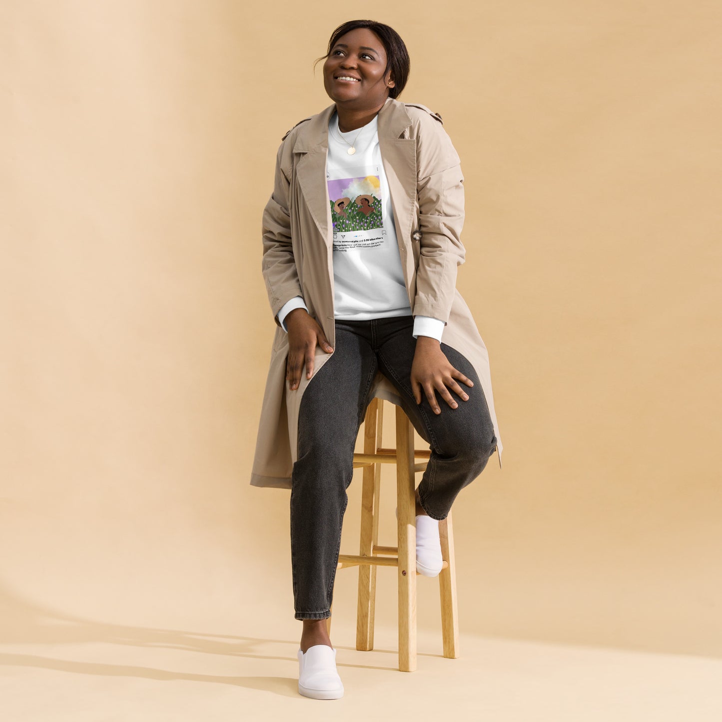 Celie+Nettie on IG Unisex Premium Sweatshirt