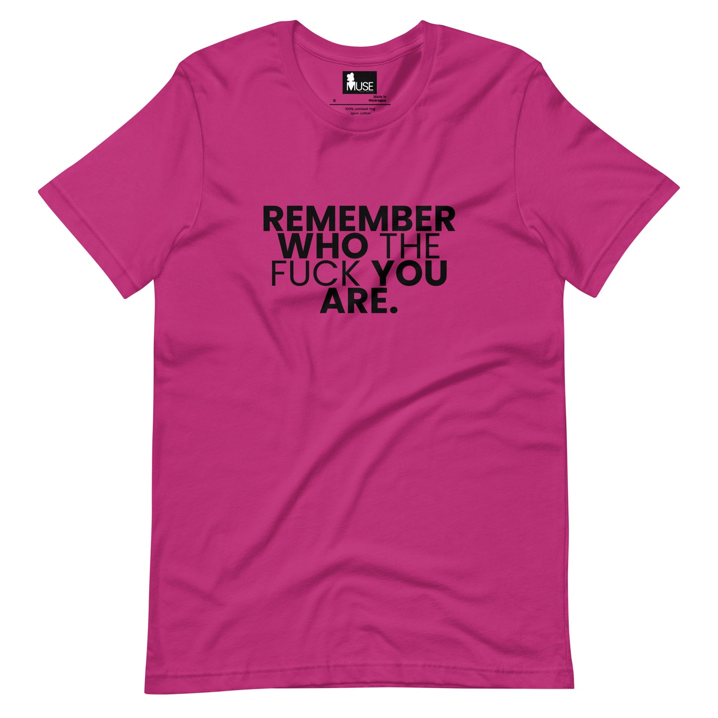 Muse Tees: Remember Unisex t-shirt