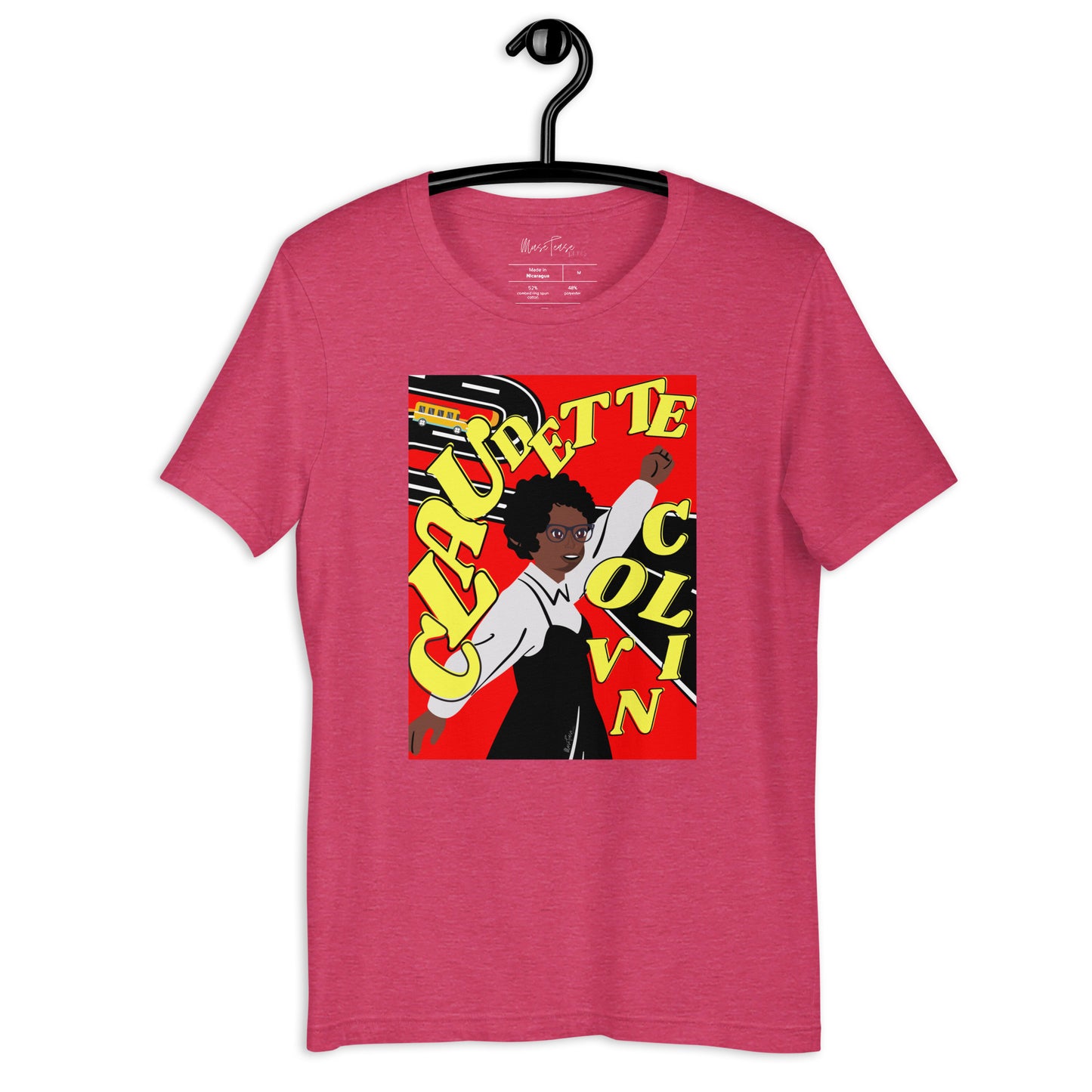 BHM Honors: Claudette Unisex t-shirt