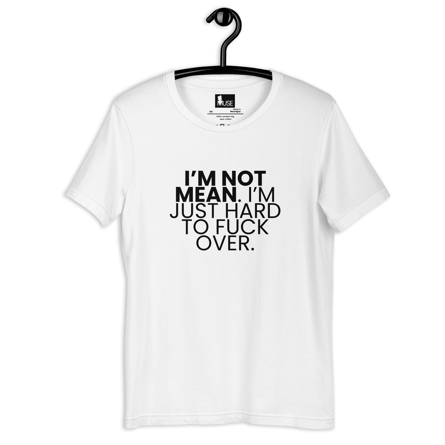 Muse Tees: Not Mean Unisex t-shirt