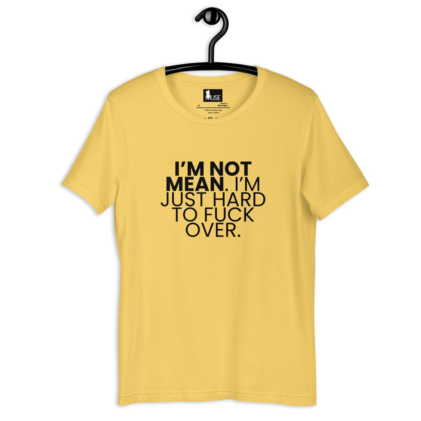 Muse Tees: Not Mean Unisex t-shirt