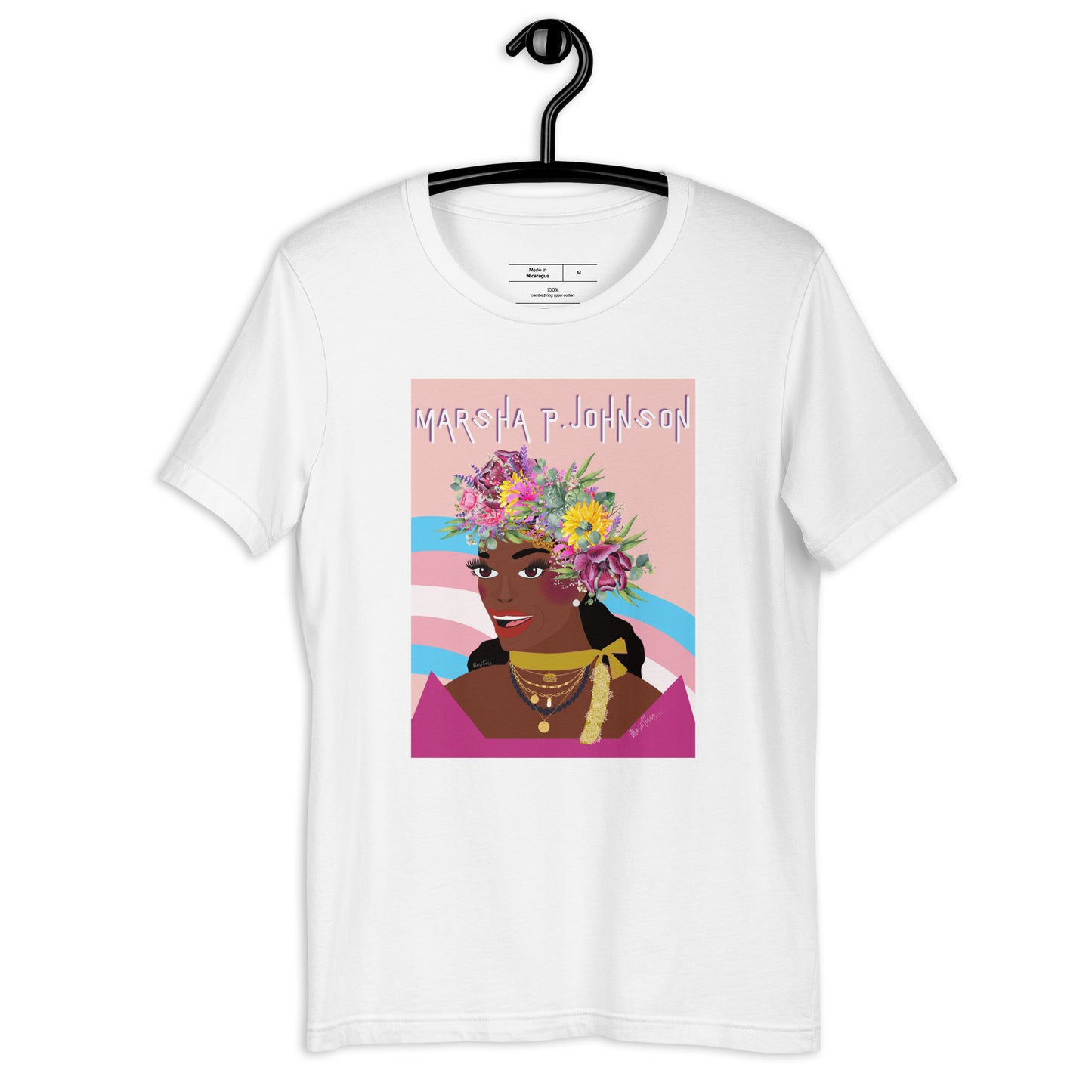 BHM: Marsha P. Johnson Unisex t-shirt